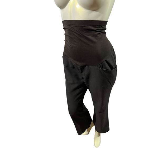 Brown Motherhood Maternity Slacks Petite Small - Excellent Condition - Picture 15 of 15